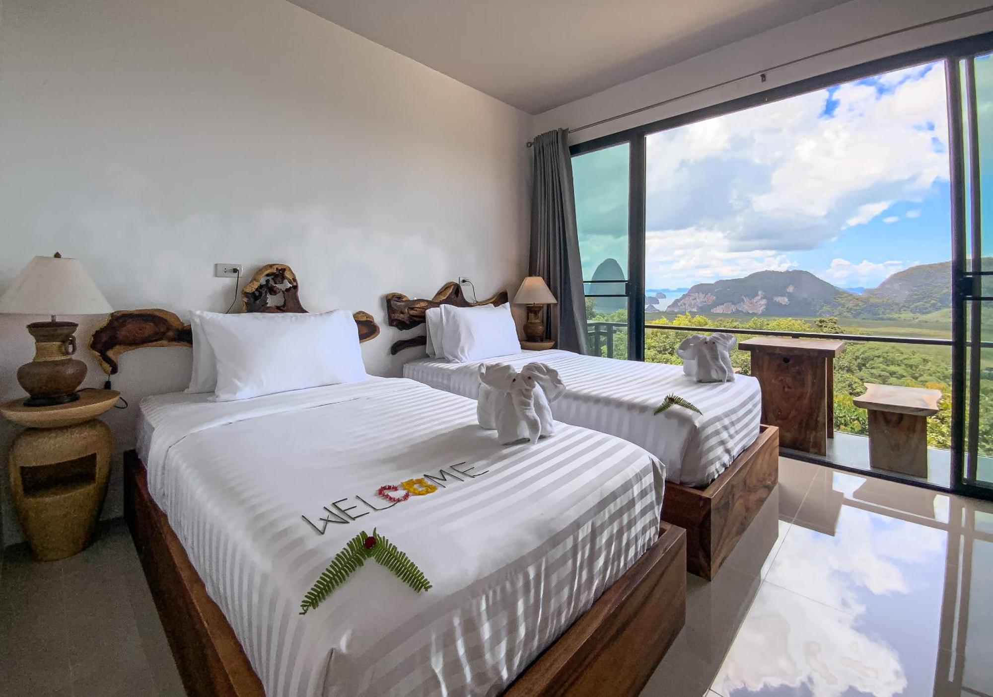 Samet Nangshe Goodview Hotell Takua Thung Exteriör bild