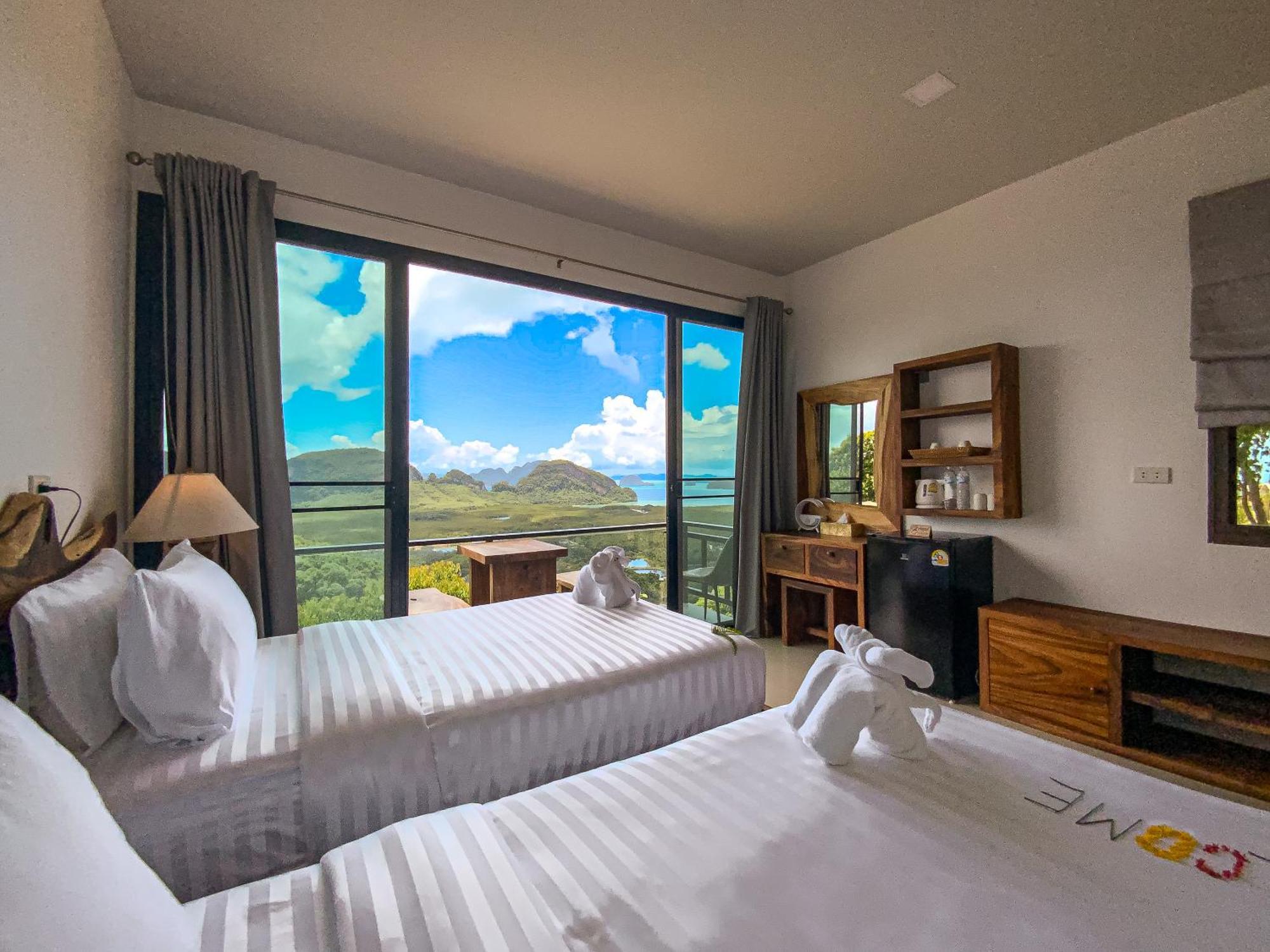 Samet Nangshe Goodview Hotell Takua Thung Exteriör bild