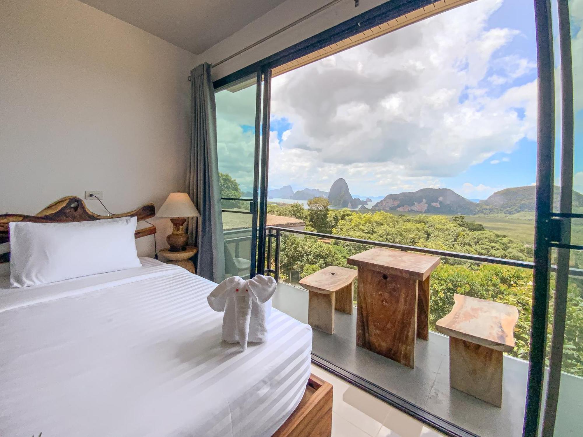 Samet Nangshe Goodview Hotell Takua Thung Exteriör bild