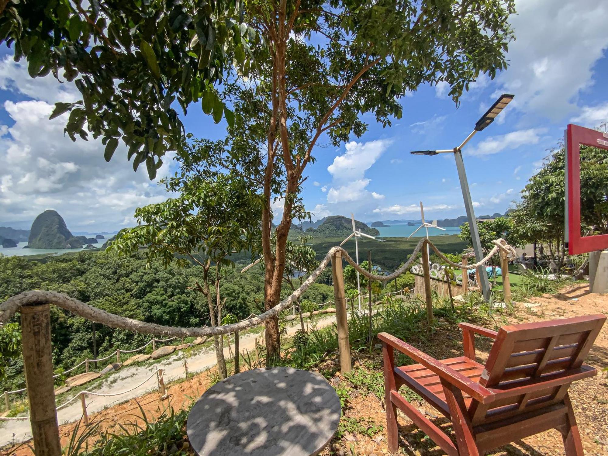 Samet Nangshe Goodview Hotell Takua Thung Exteriör bild