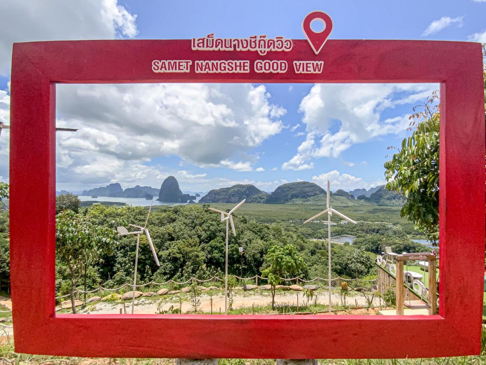 Samet Nangshe Goodview Hotell Takua Thung Exteriör bild